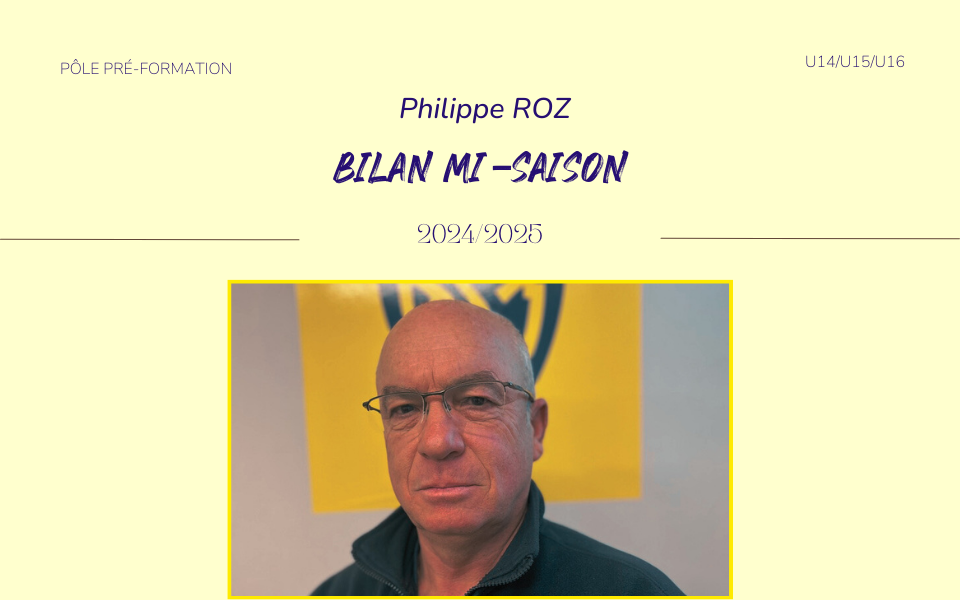 Bilan mi-saison : un point sur le pôle pré-formation