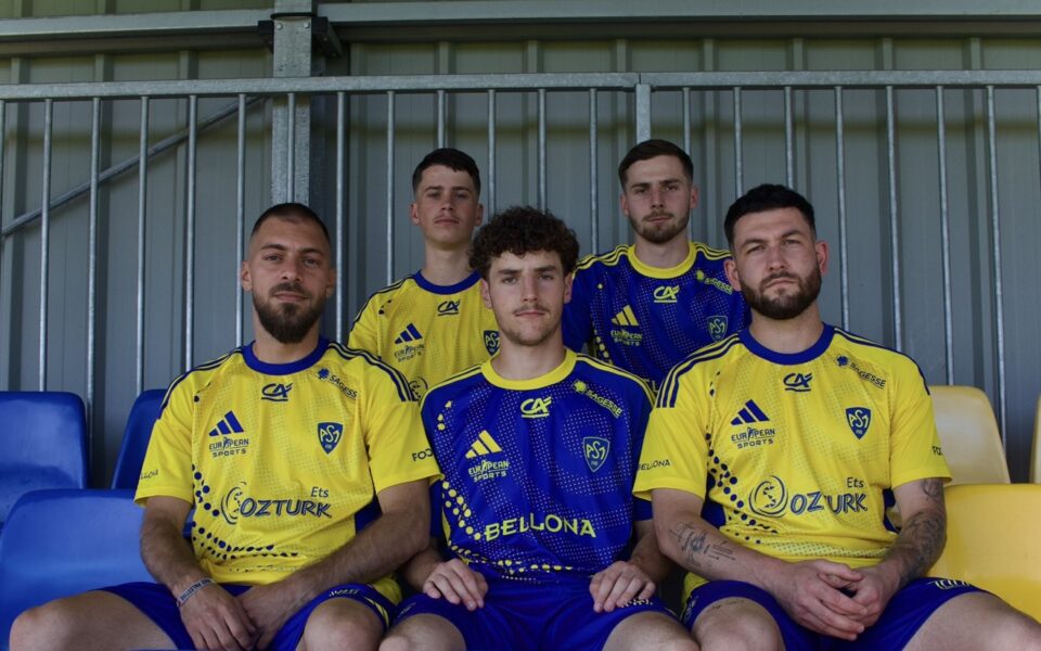 Nouvelle saison, nouvelle équipe, nouveaux maillots