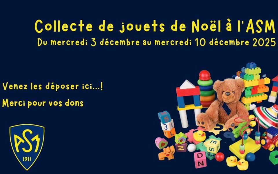Collecte de jouets – ASM Omnisports