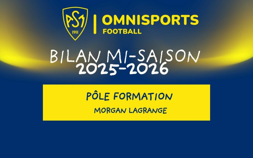 Bilan mi-saison 2025/2026 - Pôle formation