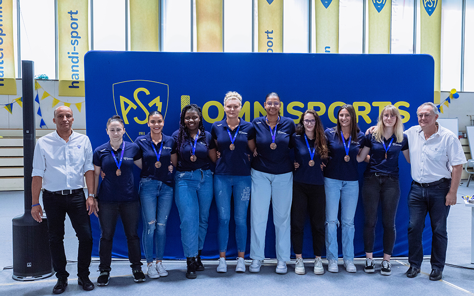 Les basketteuses mis à l’honneur lors des Olympiades ASM