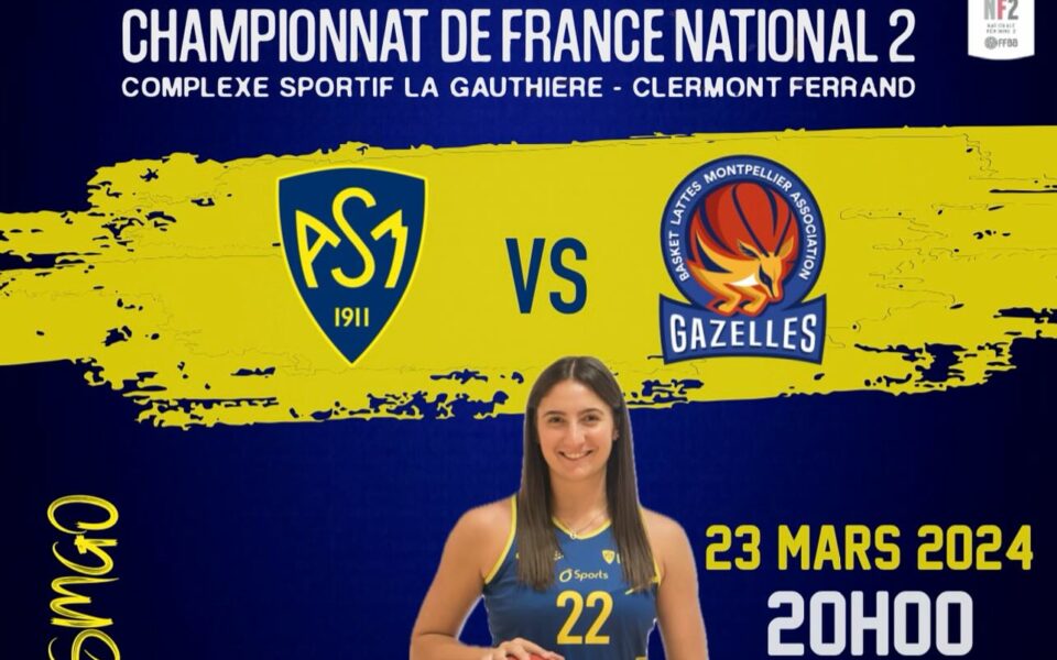 Dernière rencontre à domicile de la saison pour la NF2 samedi