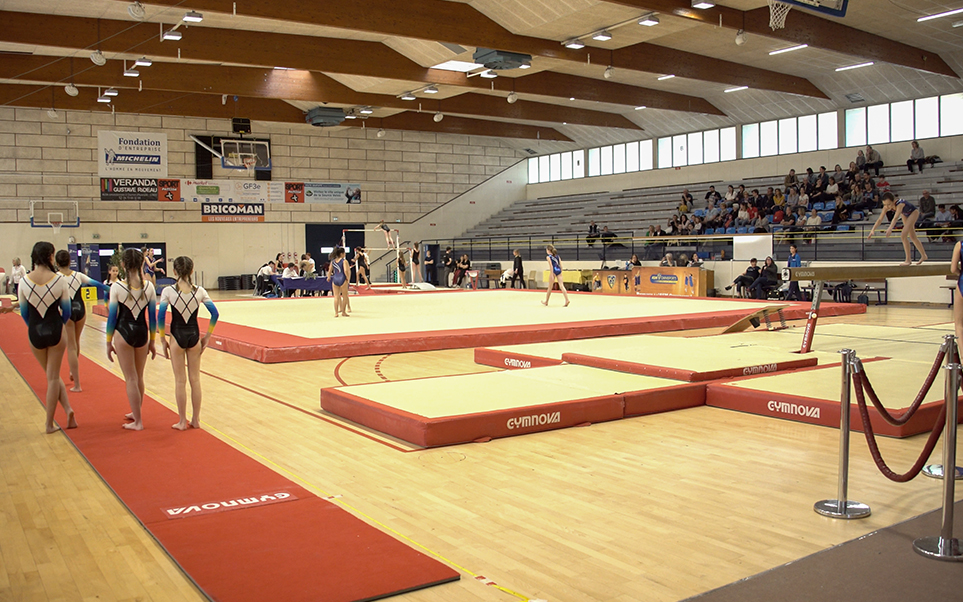 Gymnastique artistique féminine, compétition interdépartementale ouest individuelles les 16 et 17 avril 2022 à l’ASM