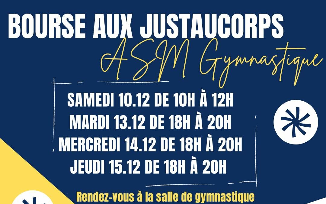 Bourse aux Justaucorps et Vêtements de Gymnastique