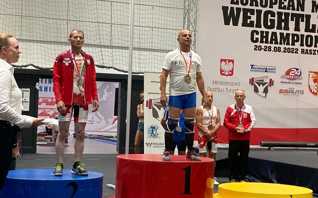 Alain Belli et Charles Larget champions d'Europe Masters