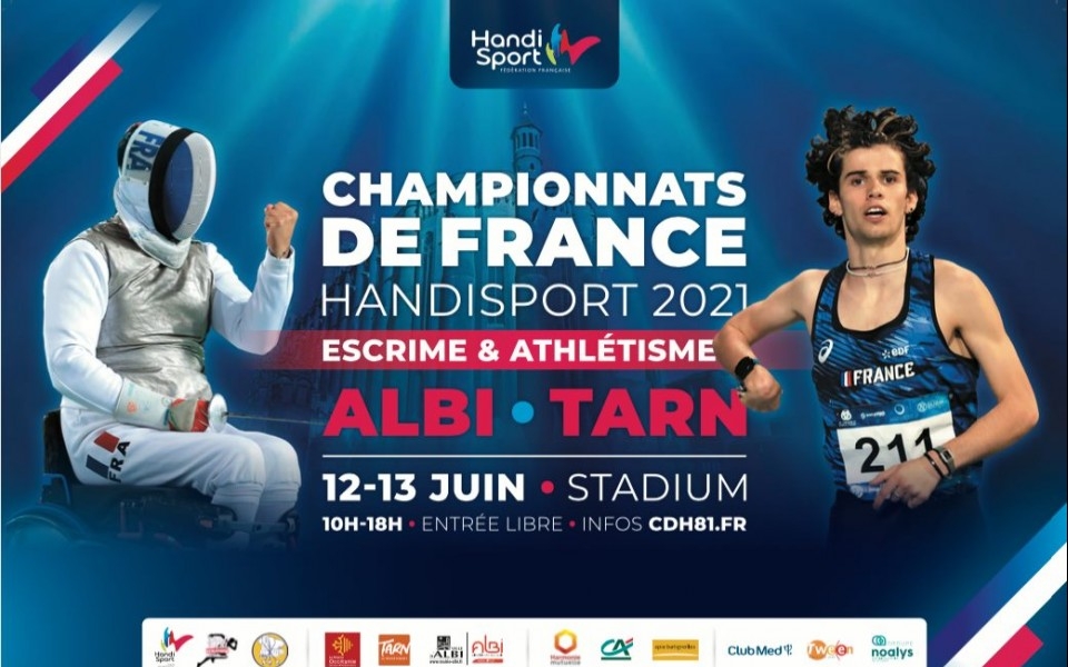 Nos asémistes présents lors des Championnats de France d'Athlétisme Handisport à Albi !