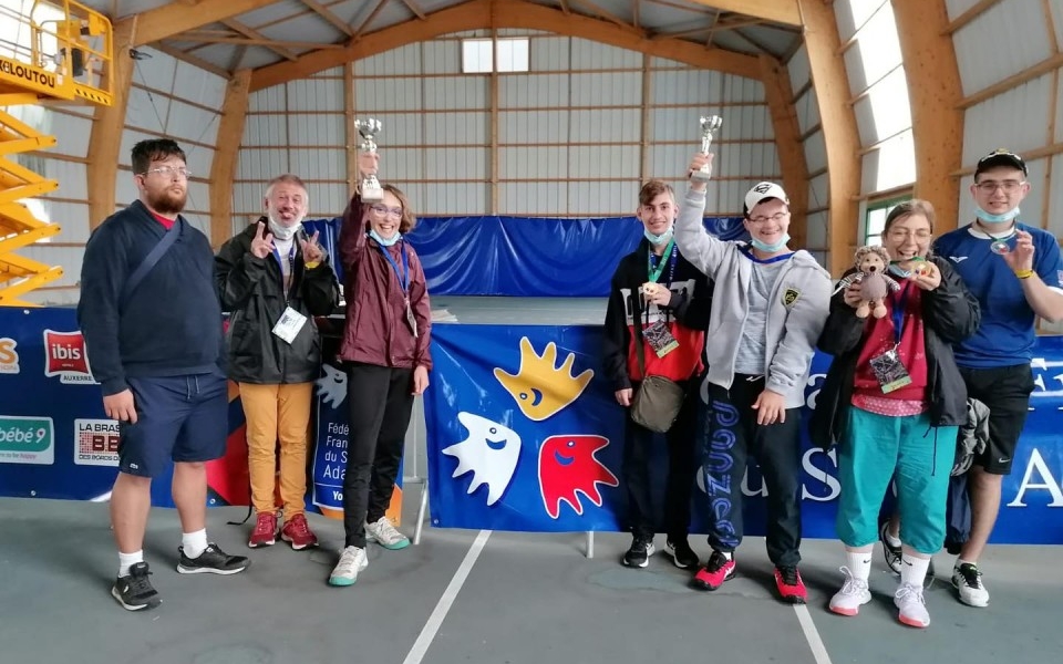 3 titres de Champions de France en Para Tennis Adapté ce week-end