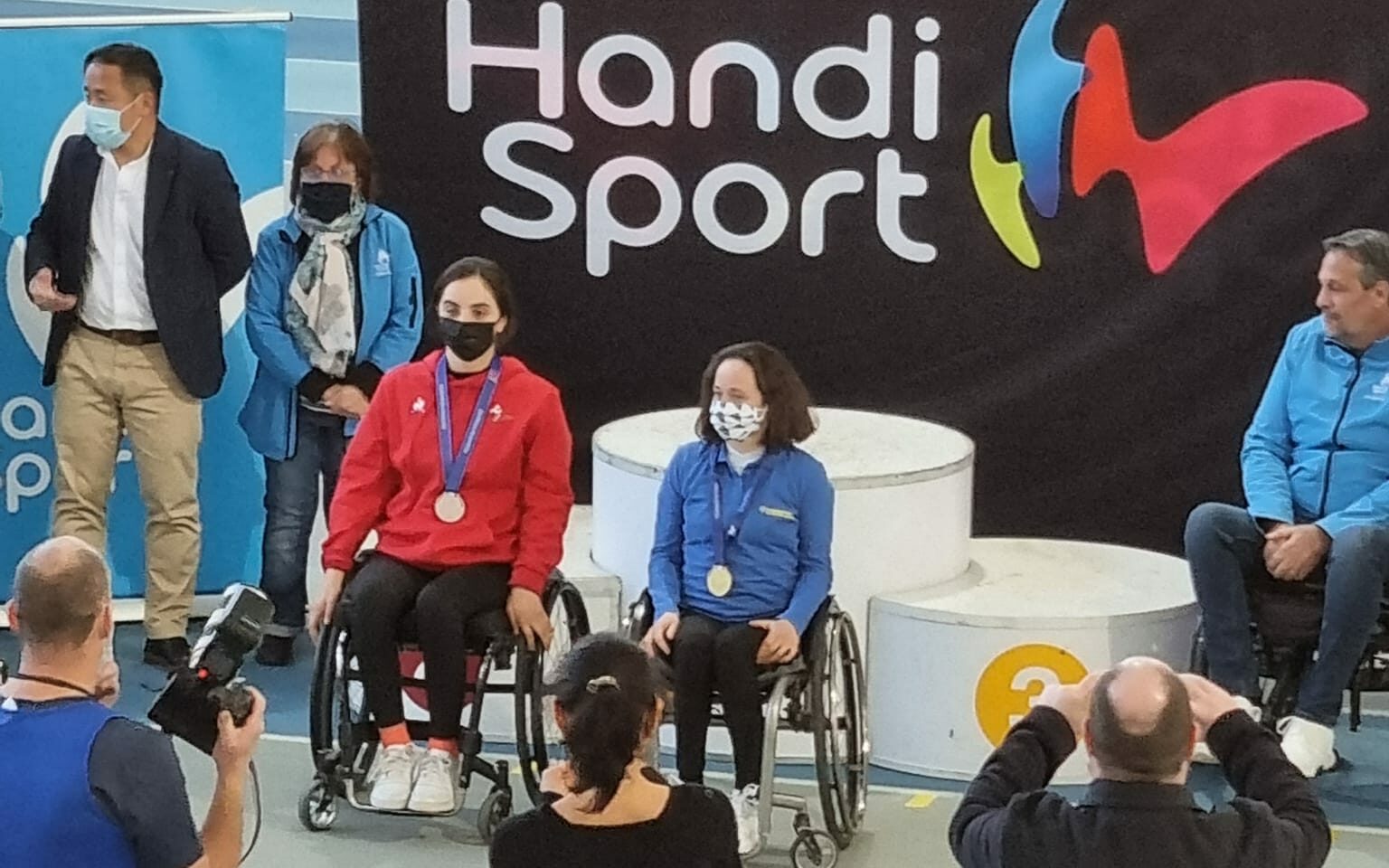 6 médailles en Athlétisme Handisport