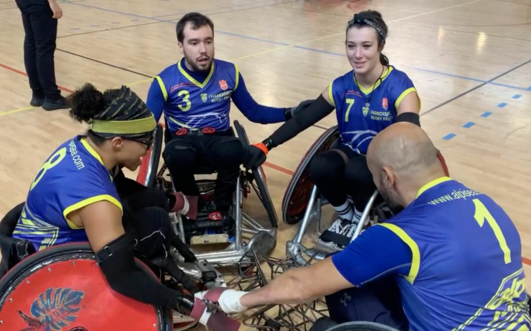 L'équipe de rugby fauteuil se qualifie pour le Championnat de France de Nationale 2 !