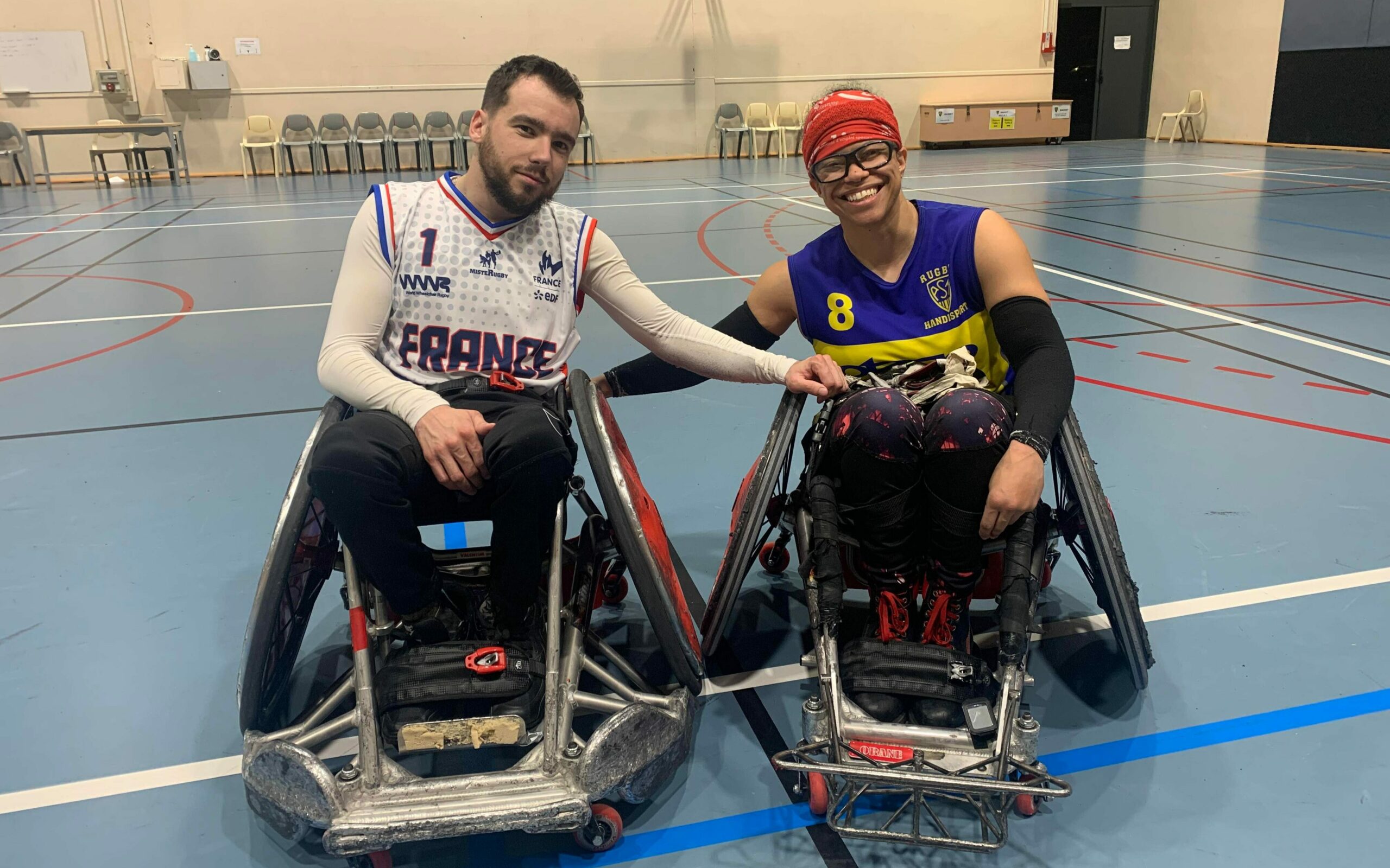 2 asémistes au Danemark avec l'équipe de France Développement de rugby fauteuil