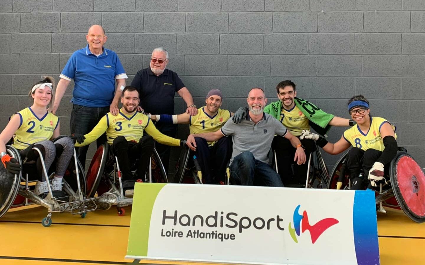 Du rugby fauteuil ce week-end à l'ASM Salle 1 du basket !