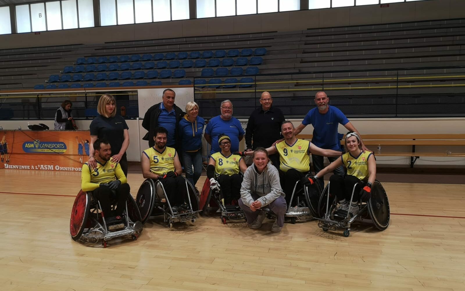 L'équipe de rugby fauteuil qualifiée pour les phases finales de N2