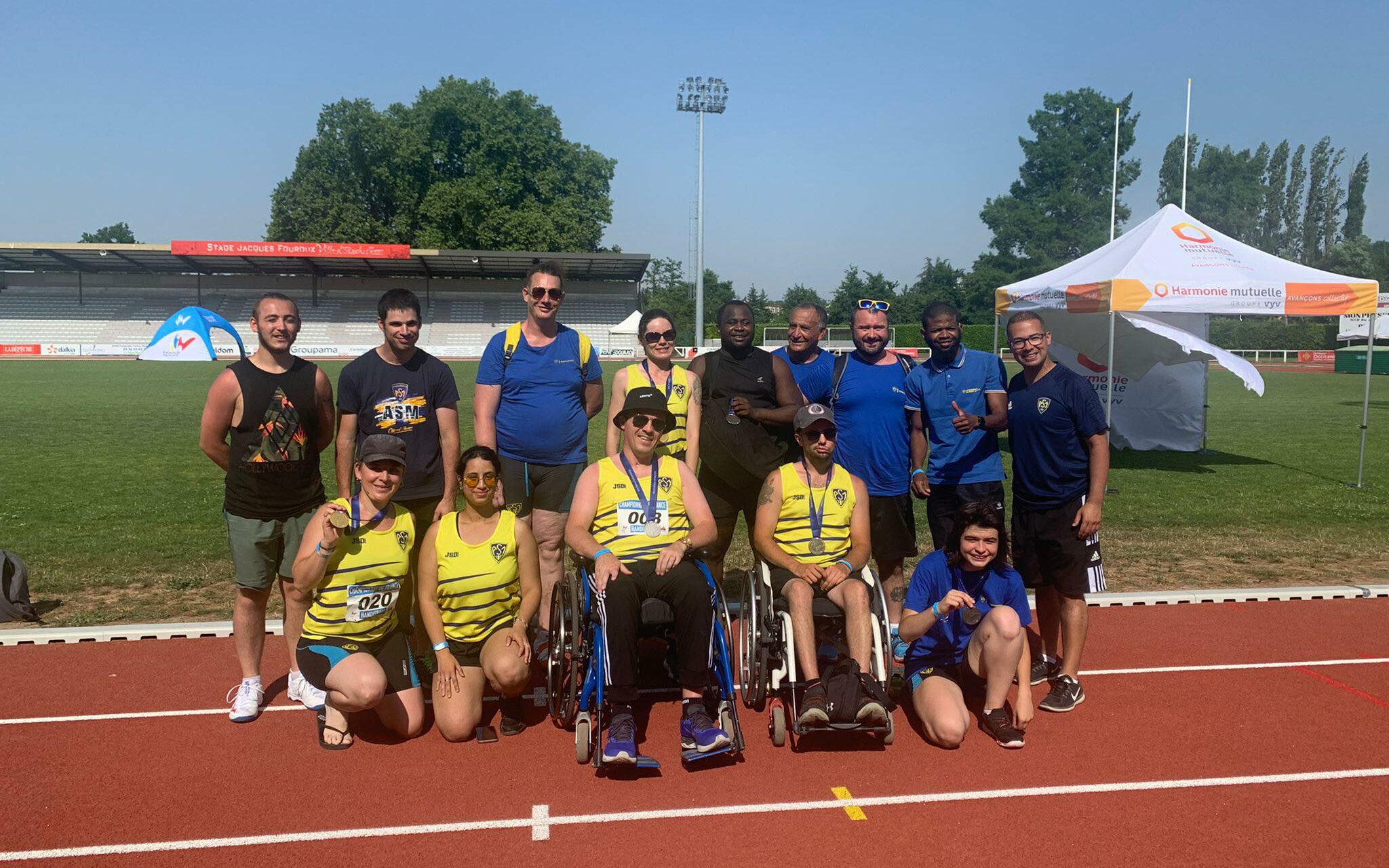 6 médailles dont 2 titres au Championnat de France !