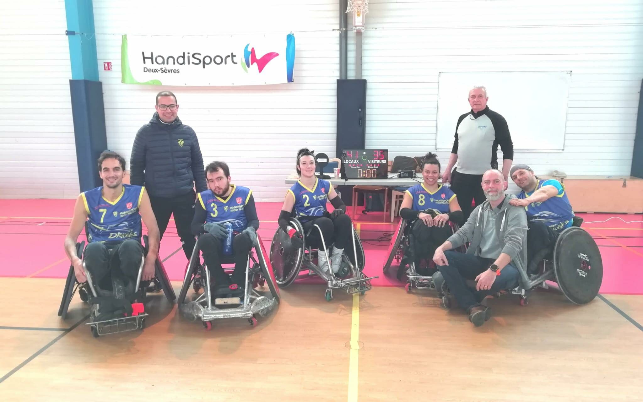 Championnat de France de Rugby fauteuil N1 à Clermont !