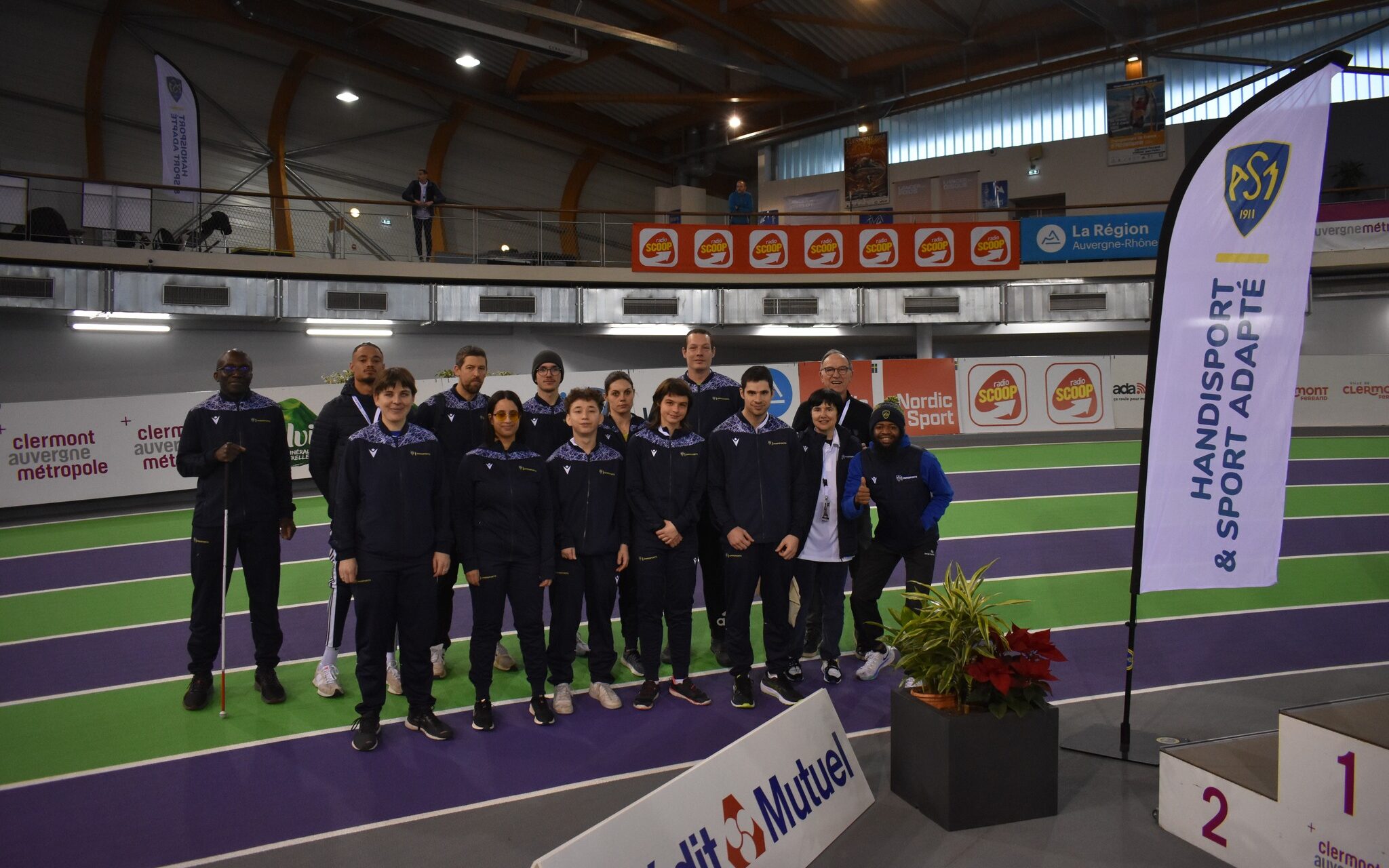 13 asémistes au Championnat de France d'Athlétisme Handisport Indoor à Metz !