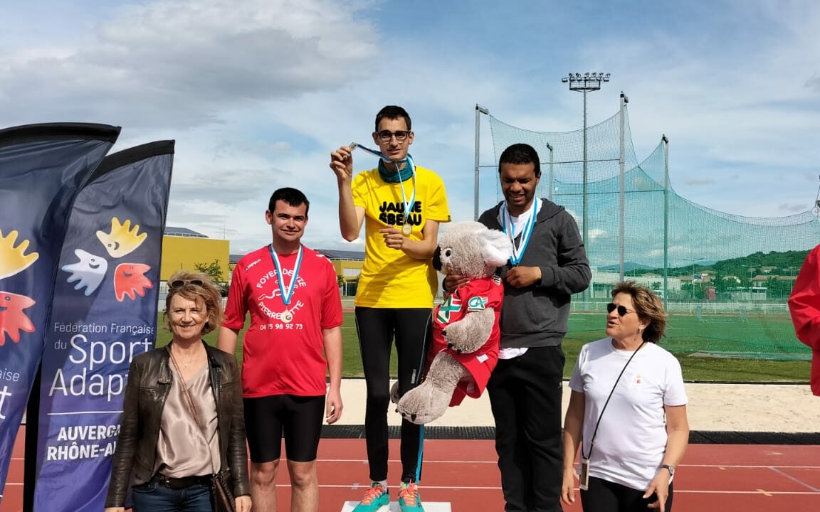 Baptiste Communal en or à Montélimar !