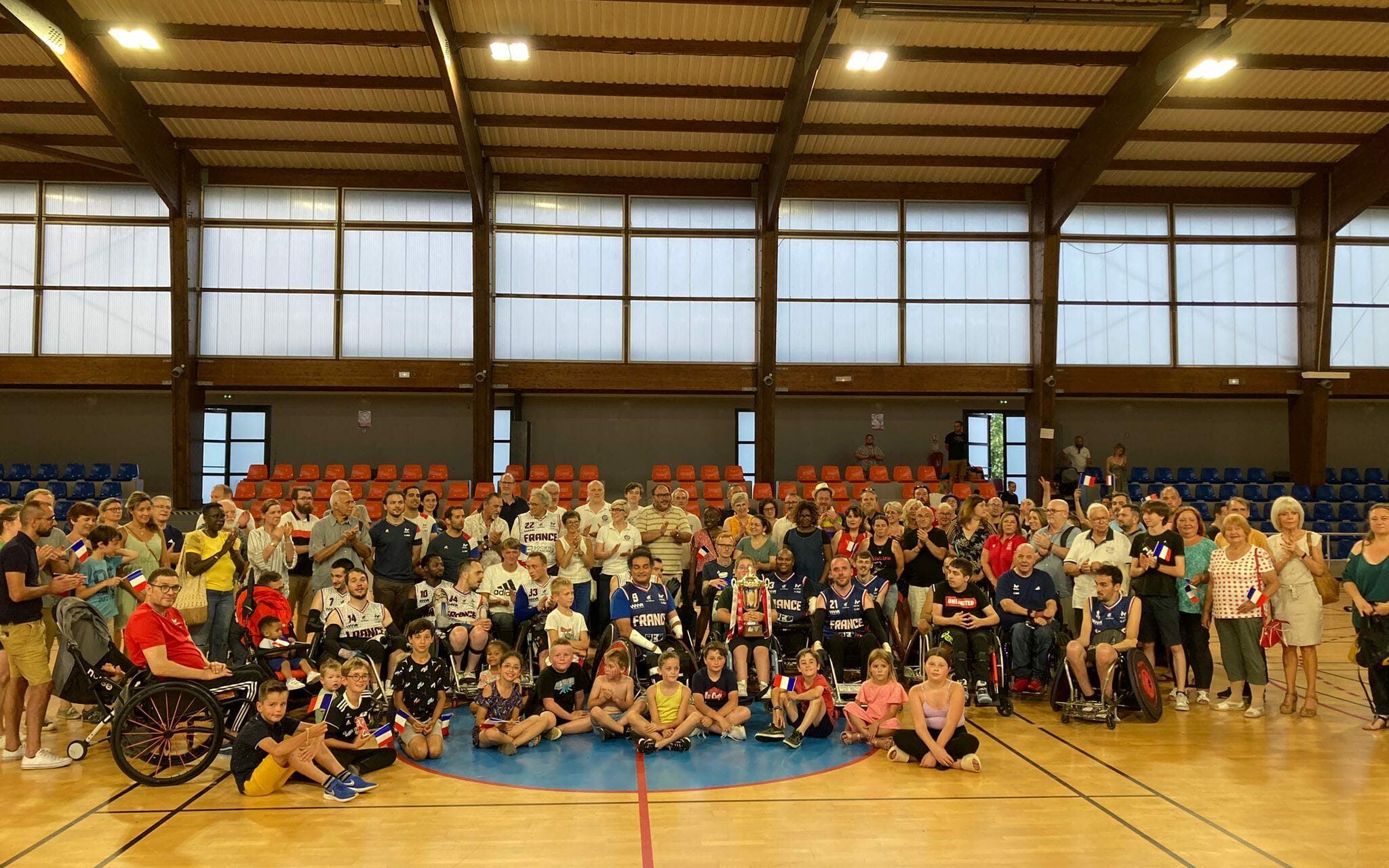 Rugby Fauteuil Paris 2024 J-1 an ! - Test Event du 24 au 27 août 2023