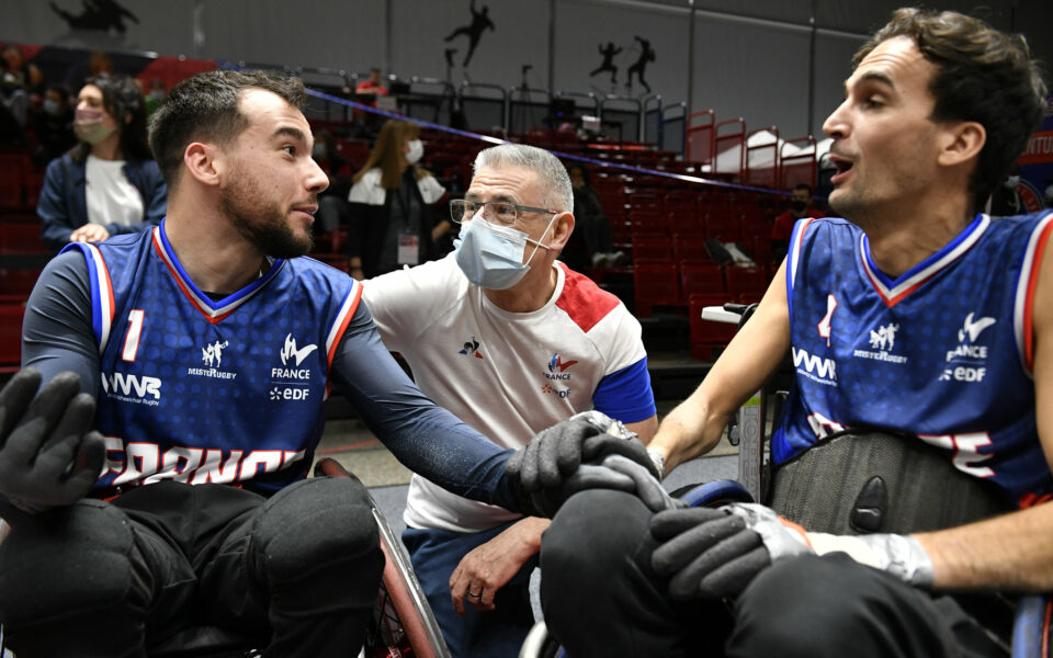 Adrien & Nicolas présents au King Power Wheelchair Rugby Quad Nations 2024