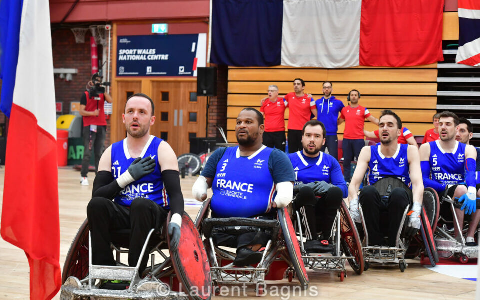 Adrien, Nicolas et les Bleus terminent 4ème du King Power Wheelchair Rugby Quad Nations
