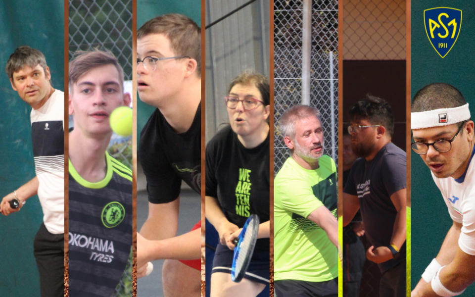 Nos 7 athlètes présents au Championnat Régional de Para Tennis Adapté