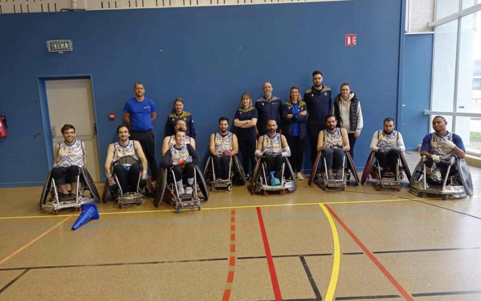 Notre équipe de Rugby Fauteuil en phases finales de N2 à Montpellier