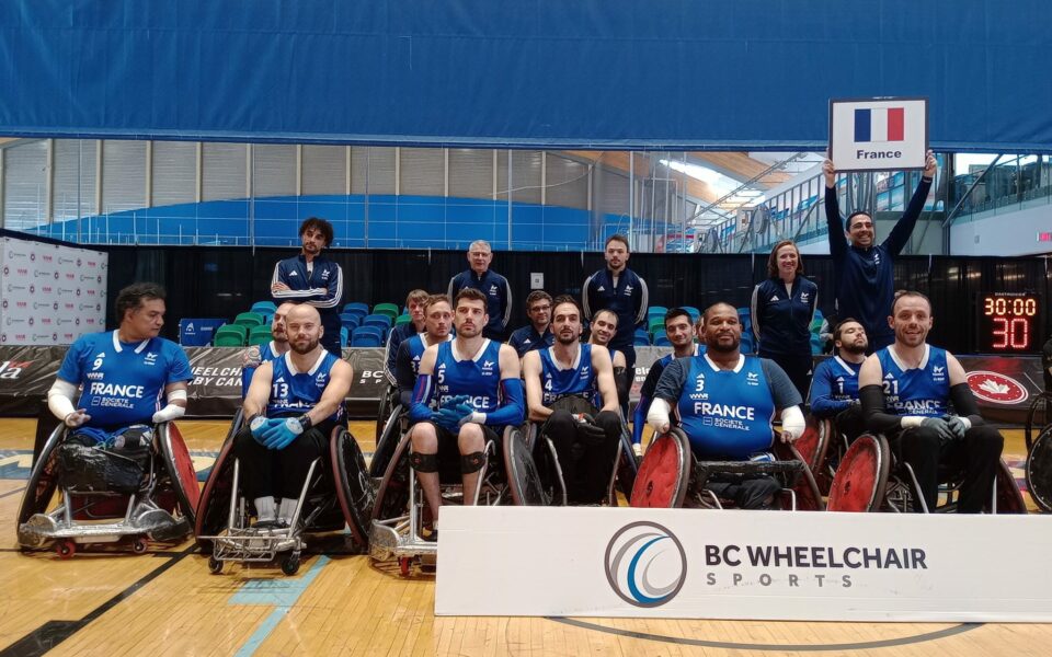 Nos deux asémistes et le Bleus de l'équipe de France 4e à la Canada Cup